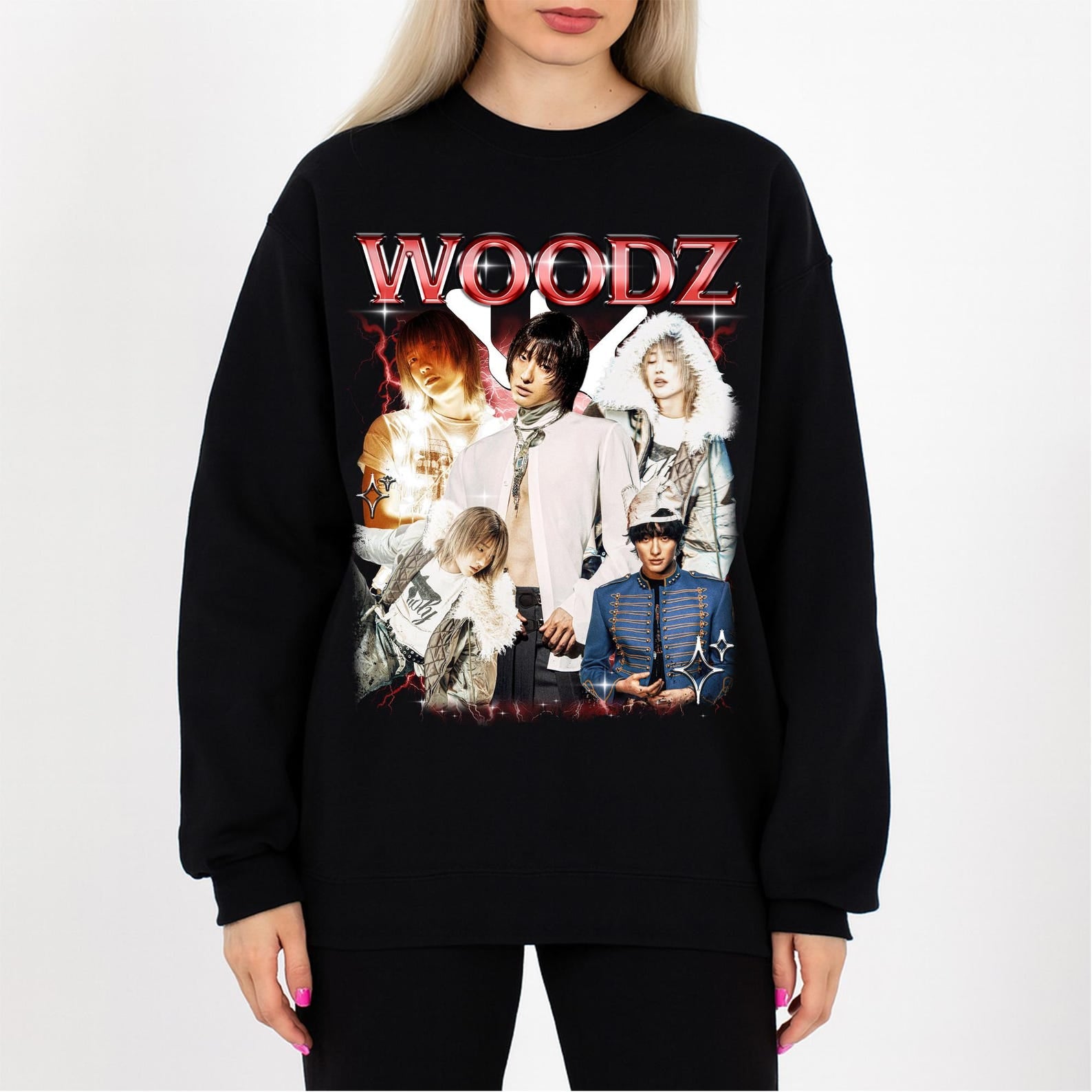 Retro Kpop Inspired Graphic Tee and Sweatshirt Vintage Concert Fan Wear