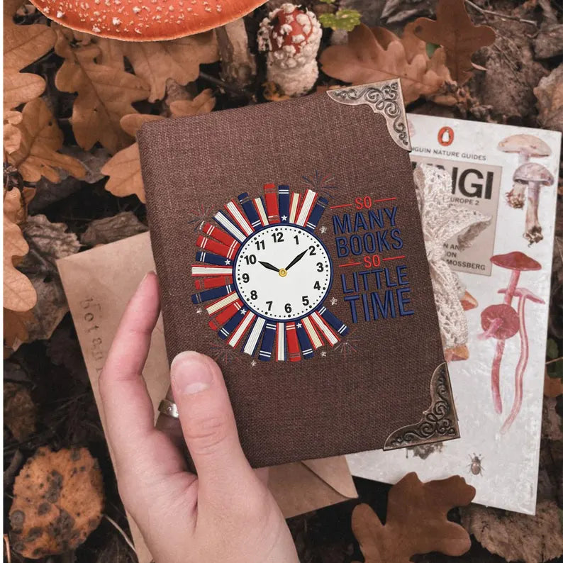 So Many Books So Little Time Embroidery File Book Lover Machine Stitch Quote Design