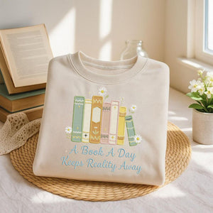 Bookworms Good Day to Read a Book Booktok Embroidery File