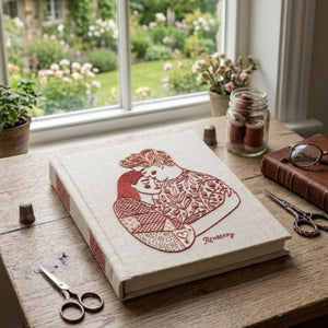 The Space Between Two Hearts - Embroidered Intimate Couple Album