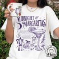 Retro Witchy Margarita Shirt, Spooky Season Cocktail Tee