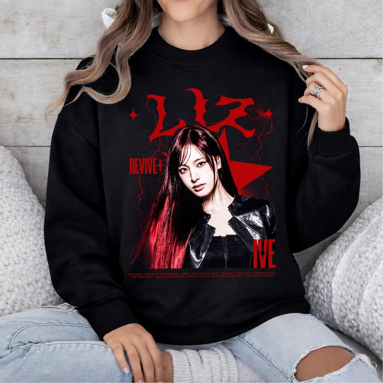 AGS-IVE Inspired Secret Album Fan Shirt