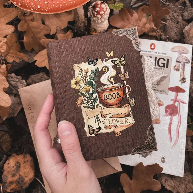 Trendy Book Lover Faux Collage Embroidery File Bookworm Machine Embroidery