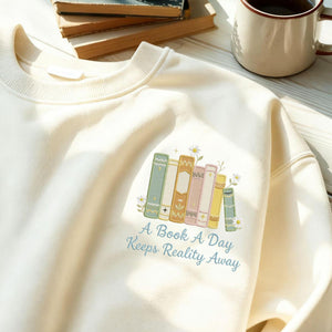 Bookworms Good Day to Read a Book Booktok Embroidery File