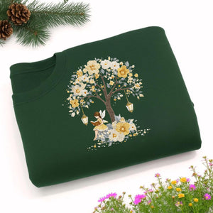 Garden Fairies Embroidery File: Forest Fantasy Design (Machine Pattern)