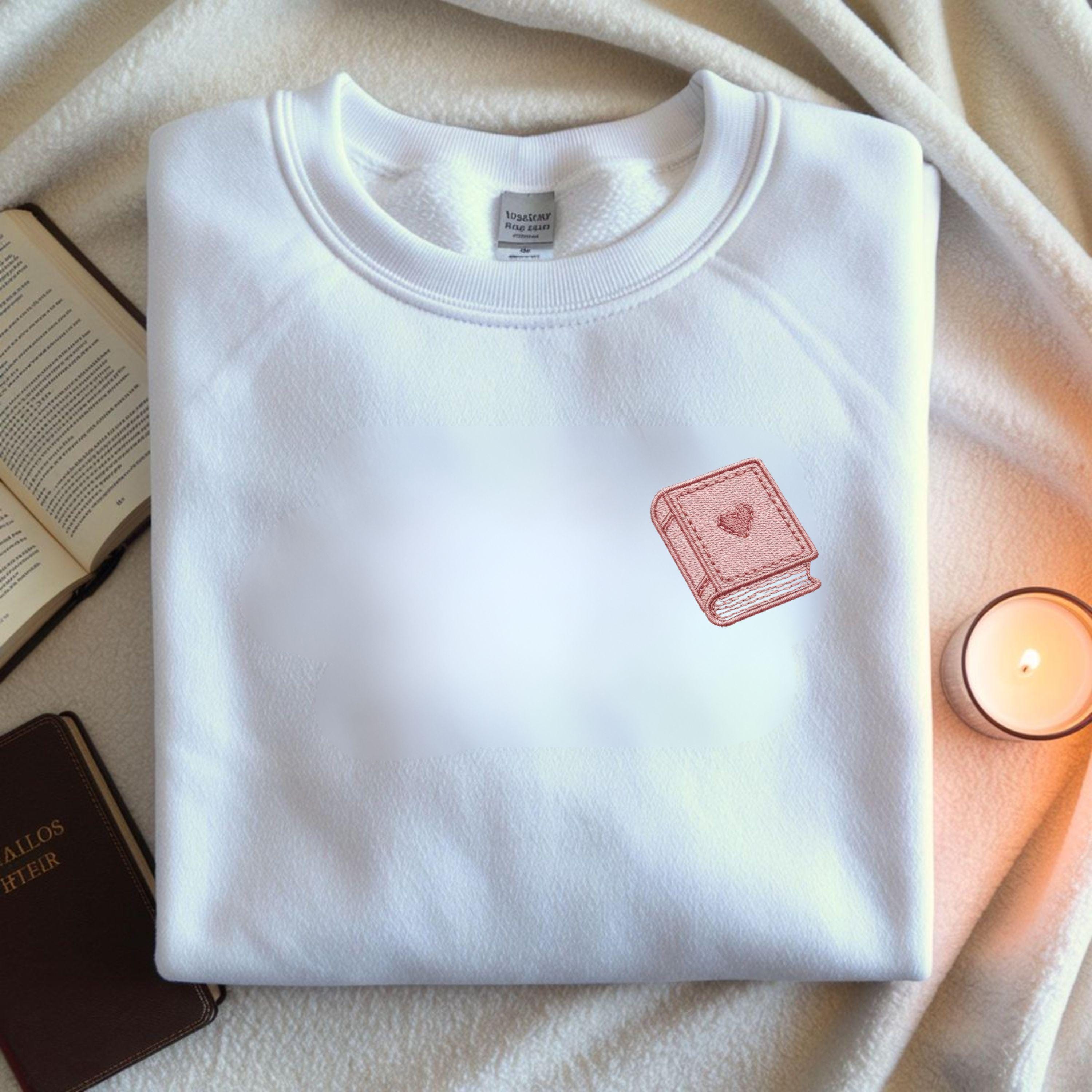 Reading Lover Mini Embroidery File